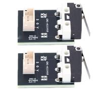 Demeras Scheda di Controllo Interruttore Limite Ad Alte Prestazioni da 2 Pezzi Migliore compatibilità di Stampa 3D per Stampante 3D Serie Ender 3 V3