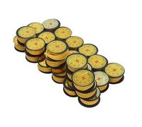 Demeras Segnacavi per Tubi, Segnacavi per Cavi Isolanti in PVC Set da 26 Pezzi Design Concavo Antiscivolo Facile da Usare per Apparecchi Elettrici (2,5 m²)