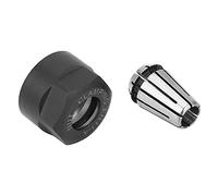 Demeras Set di Dadi per Pinze di Serraggio ER11 Utensili di Fresatura CNC Ad Alta Precisione per Macchina per Incidere Acciaio per Molle 6mm 5mm 4mm 3.175mm (Mandrino da 6 mm)