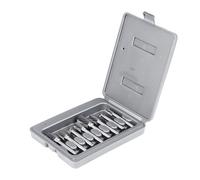 Demeras Set per Intagliare la Pietra, Scheggiatura, Set 8OCS, Elevata Durezza, Resistenza Al Calore e all'usura, Punta per Utensile Rotante per Lucidatura per Incisioni Estetiche