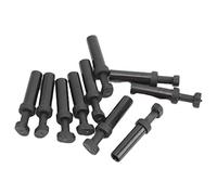 Demeras Spina Composita Pneumatica in Plastica da 100 Pezzi Raccordo Push-to-connect Ad Alte Prestazioni per Applicazioni Industriali 6 Mm