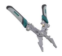 Demeras Strumento per Crimpare Cavi, Pinza Spelafili Pieghevole in Acciaio Al Cromo Vanadio Elevata Durezza per il Taglio