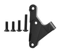 Demeras Supporto Panhard in lega di alluminio per modello di auto AXAIL SCX10 III AXI03007 RC(Nero)