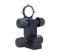 Demeras Supporto per Microscopio, Staffa in Lega di Alluminio Resistente, Supporto per Microscopio Portatile con Chiave per Obiettivo