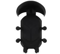 Demeras Supporto per Telefono per Moto, Supporto per Telefono per Bicicletta Facile da Installare, Ammortizzante, Cuscinetto in Silicone a 8 Artigli, Angolo Regolabile con Cappello Impermeabile per