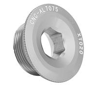 Demeras Vite per guarnitura Vite per pedivella per Bicicletta in Lega di Alluminio Vite per bullone di Fissaggio per 590 596 XT SLX Ruota dentata Integrata(Titanio)