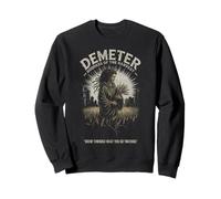 Demetra con campi di grano Urban Contrast Harvest Spirit Felpa