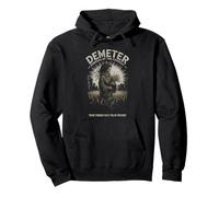 Demetra con campi di grano Urban Contrast Harvest Spirit Felpa con Cappuccio