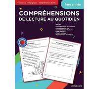 Demetra Turnbull Canadian French Daily Reading Comprehension Grade 1 (Tascabile)