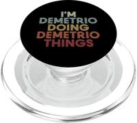 Demetrio Name Demetrio Personalized Name First Given PopSockets PopGrip per MagSafe