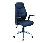 Demeyere 13Casa Lawyer A11 Poltrona Ufficio, 64 x 66 x 108.5 h cm, Colore: Nero, Materiale: Poliuretano, Metallo