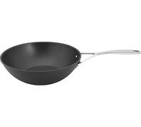 Demeyere Alu Pro 5 Wok fondo piatto - 30 cm, alluminio, Duraslide Titanium