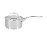 Demeyere Atlantis 7 Casseruola con manico con coperchio - 16 cm, 18/10 acciaio inossidabile
