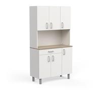 Demeyere Buffet, Legno Ingegnerizzato, 100.8 x 42.3 x 185.5 cm