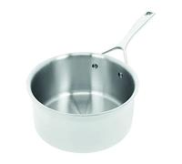 DEMEYERE Casseruola Essential 5, acciaio inox, compatibile con tutti i piani cottura, piastre induzione e forni. Bordo antigoccia, rapida conduzione di calore, garanzia 30 anni - Ø 16 cm