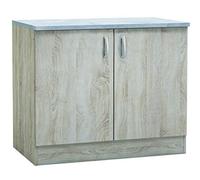Demeyere Mobile Basso, Nobilitato, Naturale, 13 x 107.7 x 62.5 cm