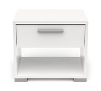 Demeyere Tavolo da Notte, 1 Cassetto, Izzy, Legno Ingegnerizzato, L 43.2 x P 36.2 x H 37.2 cm