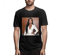 Demi Lovato Men's Men's Pop Short Sleeves T Shirt Tees Cotton Shirt, Colore 11, M