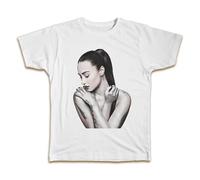 Demi Lovato Men's Men's Pop Short Sleeves T Shirt Tees Cotton Shirt, Colore 15, M