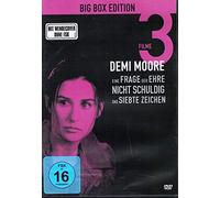 DEMI MOORE Eine Frage der Ehre + Nicht schuldig + Das siebte 7. Zeichen BIG BOX 3 DVD Edition