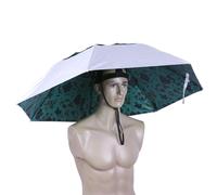 Demiawaking Cappello Ombrello per Pioggia e Sole da Pesca, Parasole Portatile An