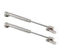 Demiawaking, molle a gas per ante dei mobili della cucina, 1, 2, 4, 10 pezzi, Acciaio inossidabile, Silver, 2pcs