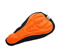 DemiawakingUK Copri Sellino Bicicletta Morbido Coprisella Bici Gel Cuscino per Sella Bicicletta (Arancione)