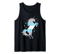 DemiBoy Bandiera Unicorno Canotta