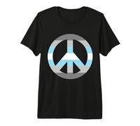DemiBoy Peace DemiMale Bandiera Maglietta Premium