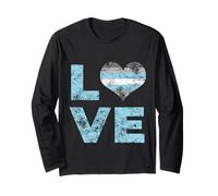 Demiboy Pride Bandiera Amore Vintage Demiboy Bandiera Maglia a Manica
