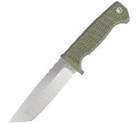 Demko Knives FreeReign - Tanto Gommato - OD Green AUS10A FR-10A-TOD