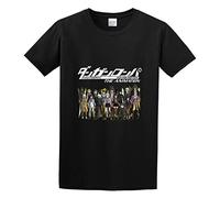 Demo Review Dangan Ronpa V3 Killing Harmony Unisex 100% Cotton Short-Sleeve T-Shirts Black M