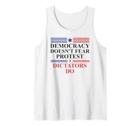 Democracy Doesn't Fear Protest Dictators Do No Kings America Canotta