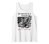 Democracy Needs Your Courage Freedom PRO Democracy Protest Canotta