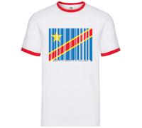 Democratica Repubblica Of The Congo Barre Stile Bandiera - Uomo Suoneria - Dr