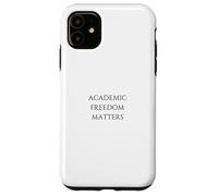 Democrazia Libertà Accademica University College Ivy League Custodia per iPhone 11