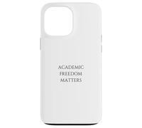 Democrazia Libertà Accademica University College Ivy League Custodia per iPhone 13 Pro Max