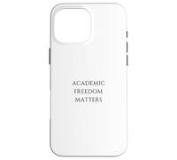 Democrazia Libertà Accademica University College Ivy League Custodia per iPhone 16 Pro Max
