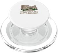 democrazia non dittatura monumento americano Monte Rushmore PopSockets PopGrip per MagSafe