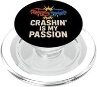 Demolition Derby Fan Pit Crew Crash Driver Fair Identity PopSockets PopGrip per MagSafe