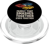 Demolition Derby Fan Pit Crew Crash Driver Fair Identity PopSockets PopGrip per MagSafe