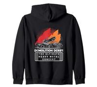 Demolition Derby L'Ultima Auto da Concerto Heavy Metal Felpa con Cappuccio