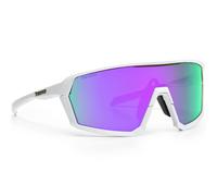 Demon Gravel, occhiali da sole, bianco Onesize Matt White Purple