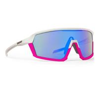 Demon Gravel, occhiali da sole, bianco/rosa Onesize Matt White Magenta