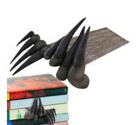 Demon Hand Bookmark - Segnalibri 3D Resin Devil's, accessorio Raccapricciante di Halloween | Hands Book Handsing De Witch, Decorazione Del Festival Raccapricciante, Regalo Di Cancelleria Unica