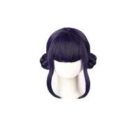 Demon Hunter Cosplay Parrucche, Parrucca Cosplay Bambini Anime Parrucche Costume, per Halloween Carnevale (Dark Blue)