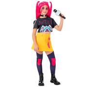 Demon Hunters K-Pop Star Mira Kids Costume Set, Size 134-140 cm (9-10 Years)