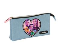 Demon Hunters Kpop Huntrix triple pencil case Safta