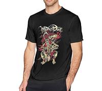 Demon Kimetsu No Yaiba Men's Crew Neck T-Shirt Cool Short Sleeve Classic tee Big Size Clothing Black, Colore 110, XXL
