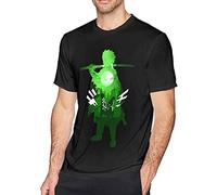 Demon Kimetsu No Yaiba Men's Crew Neck T-Shirt Cool Short Sleeve Classic tee Big Size Clothing Black, Colore 15, XL